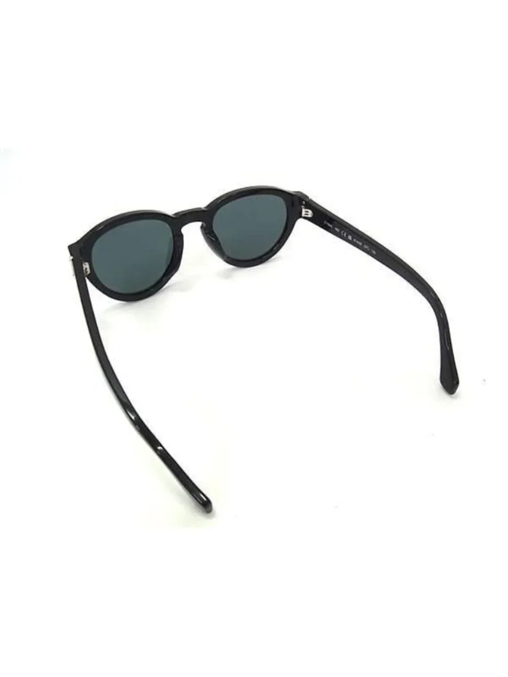 Louis Vuitton Sunglasses LV Glide Round Black Acetate Metal Eyewear